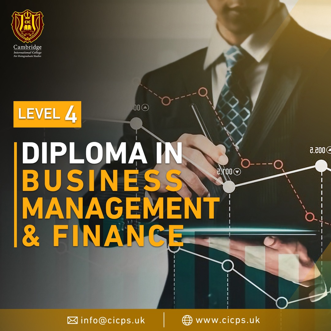 Level 4 Diploma in Business Management and Finance